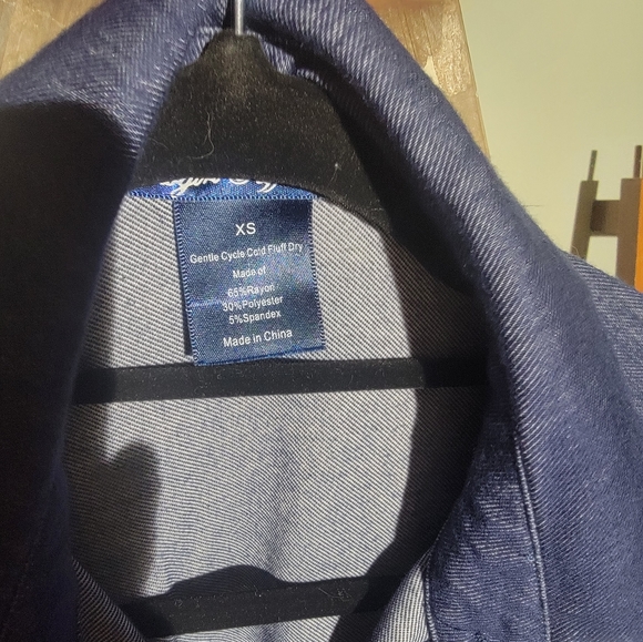 Cowgirl Tuff Co XS Blue - Picture 3 of 3